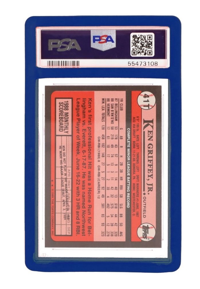 BCW Slab Bumpers (For PSA Graded Cards) - Blue
